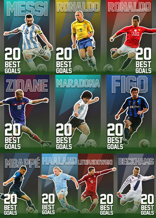 مستند 20 گل برتر نابغه های جهان فوتبال Top 20 Best Goals